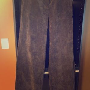 Chocolate brown Michael Kors trouser.